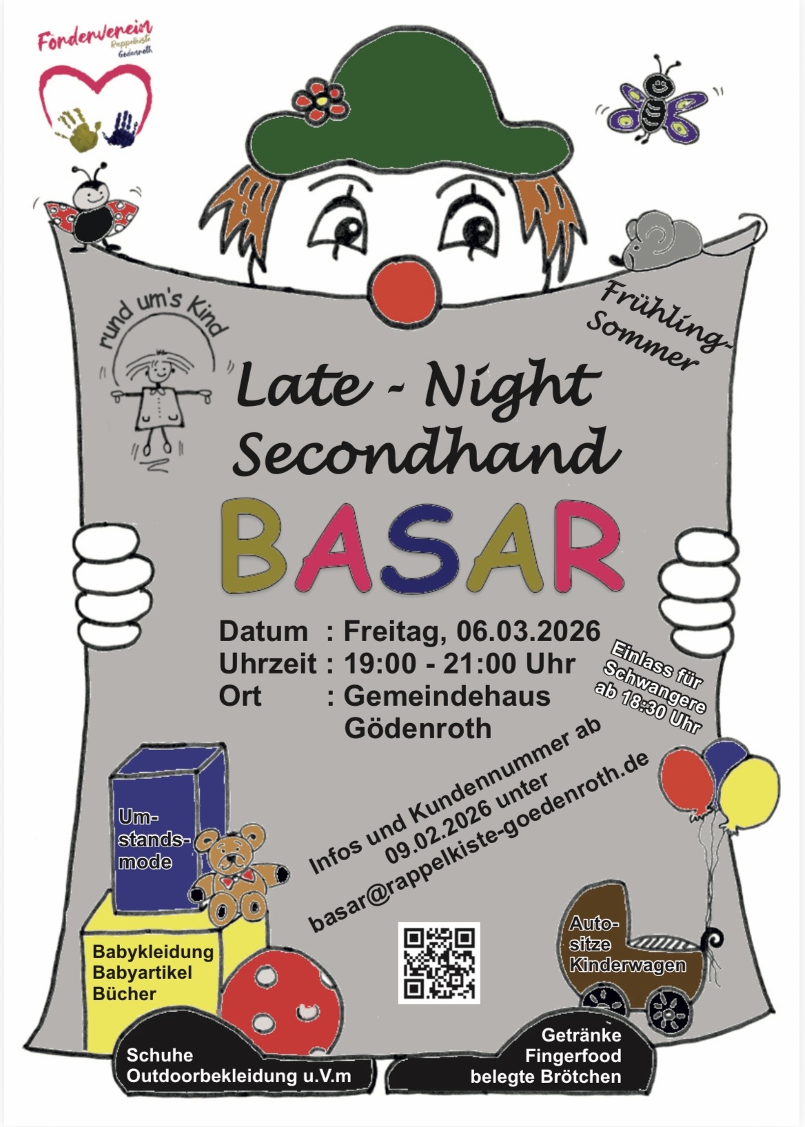 Frühjahr-Sommer-Basar am 06.03.2026